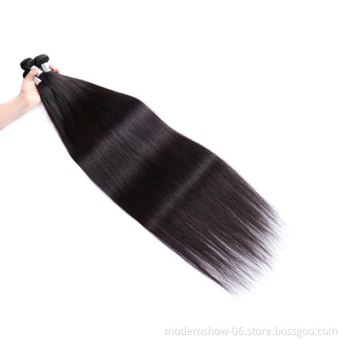 Virgin Cuticle Aligned Hair Vendor Silk Straight Wave Mink Peruvian Human Hair Bundles